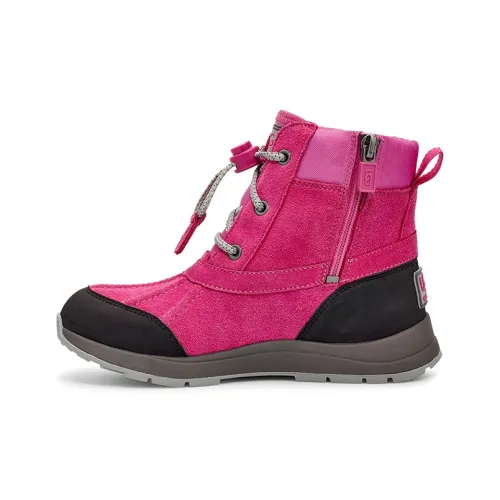 UGG Термостойкие Водонепроницаемые Crew Детские Ботинки Фуксия Подростки