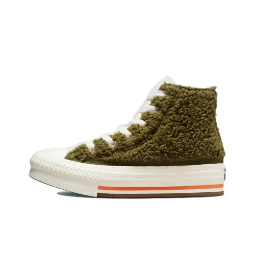 Converse Chuck Taylor All Star High Top Kids Кеды Оливково-зеленый Подростки