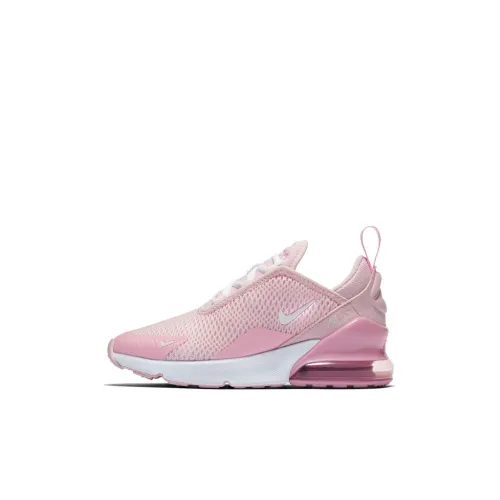Nike Air Max 270 Kids Lifestyle Shoes Розово-белый Детские 3-7 лет