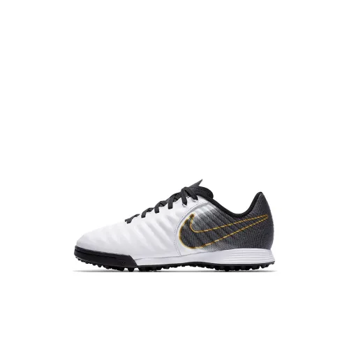 Nike Tiempo Legend 7 ACADEMY TF Low Детская футбольная обувь Белый Черный Малыш