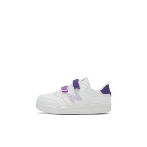 New Balance NB CT60 Low Топ Обувь для малышей Белый фиолетовый Infant And Toddler