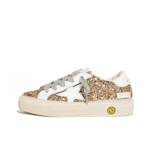 Golden Goose May Star Детская повседневная обувь Низкий топ Школьный возраст