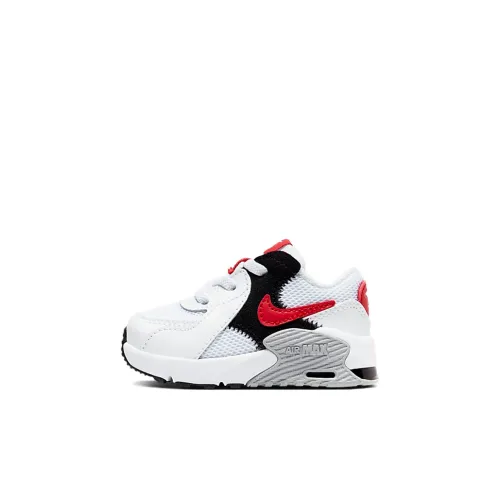 Nike Air Max Excee Low Топ Обувь для малышей Белый черный красный Infant And Toddler