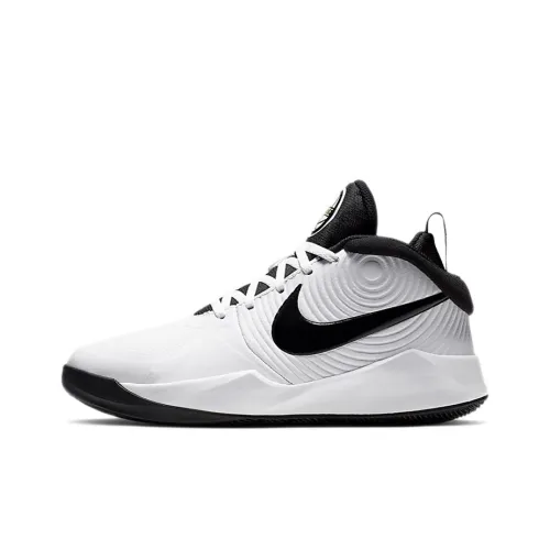 Nike Team Hustle D 9 Детская баскетбольная обувь MID Топ Унисекс