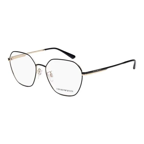 EMPORIO ARMANI Сплав Нерегулярная форма Оправы для очков Унисекс Яркий черный