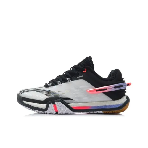 LINING Badminton Series Шорты Устойчивые к истиранию Амортизация Устойчивые к истиранию Отскок Низкий Топ Детские Беговые Кроссовки Черный Белый