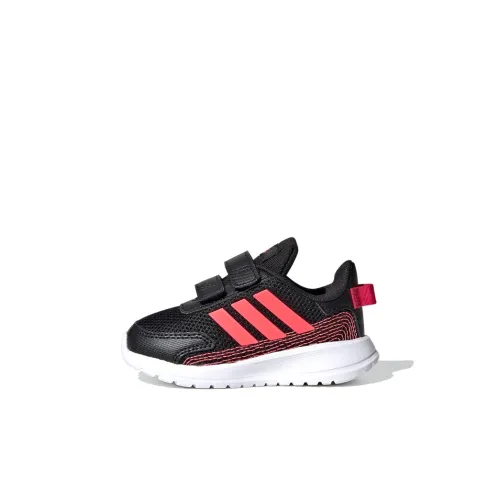 Adidas Neo Tensor Slip-resistant Shock Absorbers Низкий топ Обувь для малышей Черный Розовый Infant и Toddler