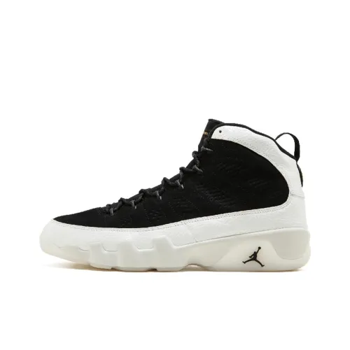 Jordan Air Jordan 9 Retro All Star High Top Детские баскетбольные кроссовки Черный Белый Выпуск 2018 года Подростки