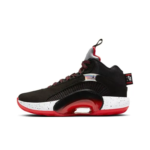 Jordan Air Джордан 35 Детские баскетбольные кроссовки MID Топ Школьный возраст