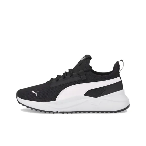 PUMA Pacer Easy Street Детская беговая обувь Низкий топ Черный Белый Школьный возраст