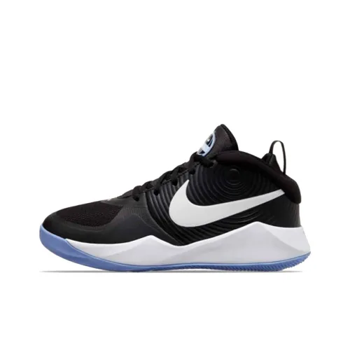 Nike Team Hustle D 9 Детская баскетбольная обувь MID Топ Унисекс