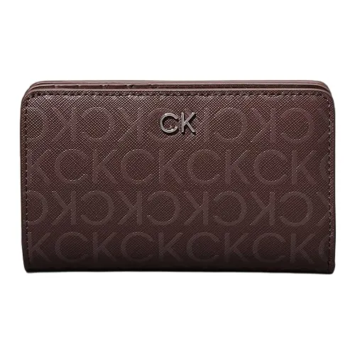 CALVIN KLEIN Кошелек из искусственной кожи женский коричневый
