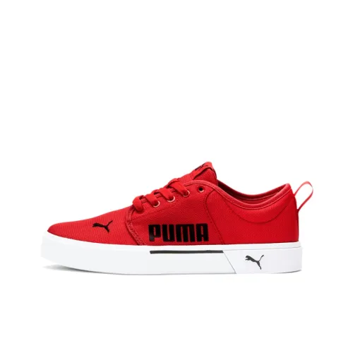 PUMA El Rey II El Rey 2 Low Топ Детские Скейтбординги Красный Подростки