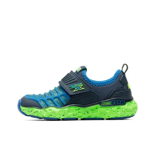 Skechers Cosmic Пена Portal CRUSHER Kids Lifestyle Shoes Сине-зеленый Подростки