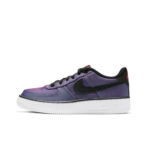 Nike Air FORCE 1 Slip-resistant Lightweight Cushioning Low-top Детские Скейтбординги Фиолетовый