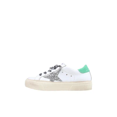 Golden Goose May Star Детские Скейтбординги Низкие Топы Для Детей