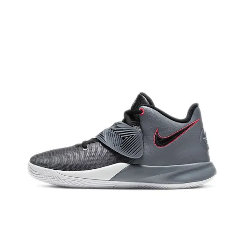 Nike Kyrie Flytrap 3 Противоскользящие Амортизация Устойчивые к износу MID Топ Детские Баскетбольные кроссовки