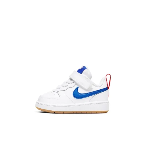 Nike Court Borough Low 2 Амортизация Противоскользящие Устойчивые к истиранию Низкий Топ Скейтборд Кроссовки