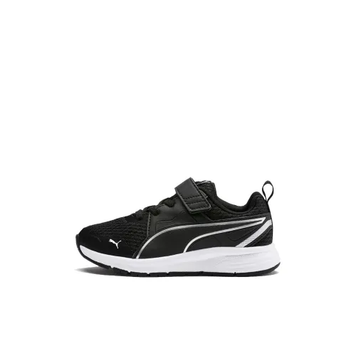 PUMA Pure Jogger V Kids Lifestyle Shoes Черный белый Дети 3-7 лет
