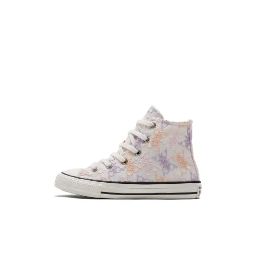 Converse Chuck Taylor All Star High Топ Кеды Розово-фиолетовый для детей 3-7 лет