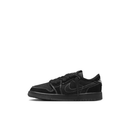 Jordan Air Jordan 1 Детские баскетбольные кроссовки Low Топ Пре-школа