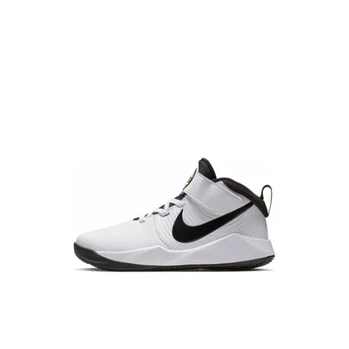 Nike Team Hustle D 9 Детские баскетбольные кроссовки MID Топ Pre School