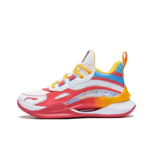 LINING YOUNG Pioneer Spirit TEAM2,5 Детские баскетбольные кроссовки MID Топ Школьный возраст