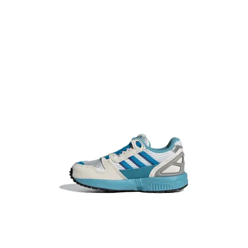 Adidas Originals ZX 8000 Дышащий Низкий Топ Обувь для малышей Синий Серый Белый Infant и Toddler