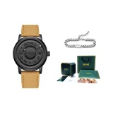 M-1737TL-9M5+Кубинский браслет+Восьмиугольная коробка