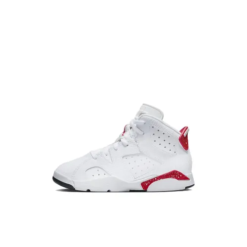Jordan Air Jordan 6 High Топ Баскетбольные кроссовки для детей 3-7 лет