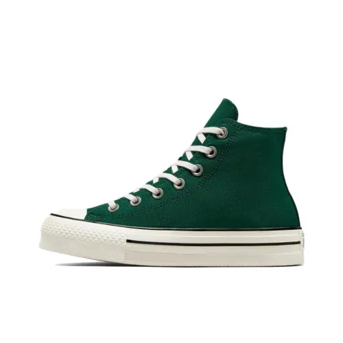 Converse Chuck Taylor All Star Детские кеды High Топ Зеленый Школьный возраст