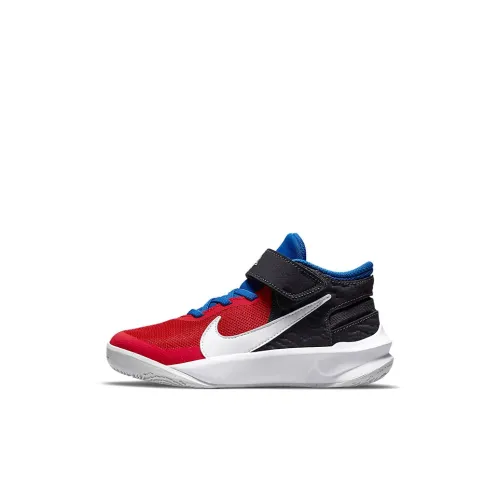 Nike Team Hustle D 10 Детские баскетбольные кроссовки MID Топ Пре-школа