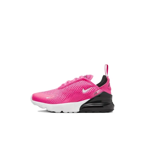 Nike Air Max 270 Kids Lifestyle Shoes Розовый Черный Белый Дети Возраст 3-7 Лет