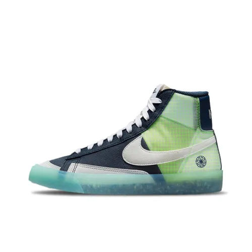 Nike Blazer Детские Скейтбординги MID Топ Школьный возраст