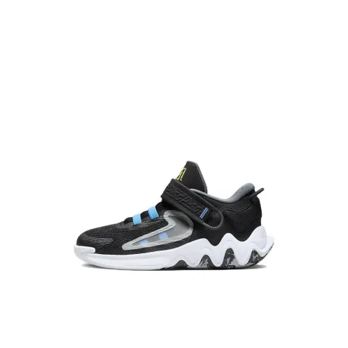 Nike Giannis Immortality 2 Low Топ Баскетбольные кроссовки для игры Черно-серый Для детей 3-7 лет