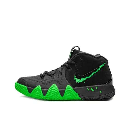 Детская баскетбольная обувь Nike Kyrie 4, модель MID, топ, школьный возраст