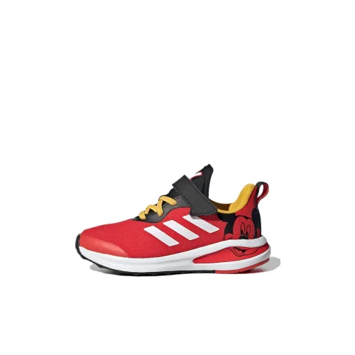 Disney x Adidas Fortarun Аbrasion Resistant Kids Lifestyle Shoes Red Kids