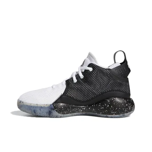 Adidas D Rose 773 J MID Топ Баскетбольные кроссовки Белый черный Подростки