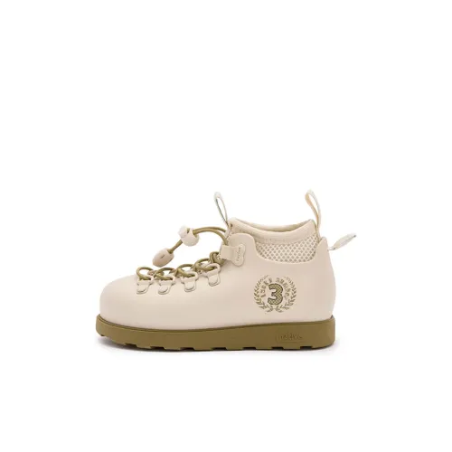 Native Shoes Fitzsimmons Детская туристическая обувь, овсяное молоко | Счастливое количество | Цвет Willow | Kids