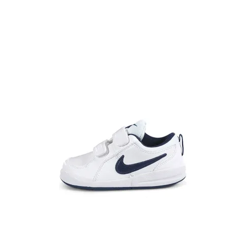 Nike Pico 4 TDC Амортизация Износостойкие Низкие Кроссовки для скейтбординга Сине-белые Для малышей и детей младшего возраста