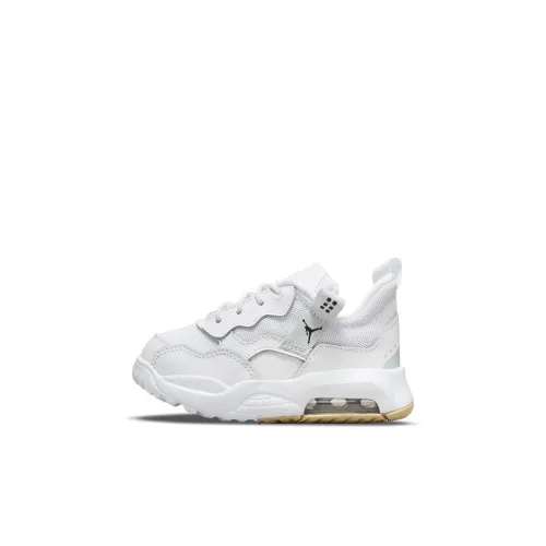 Джордан MA2 Нижняя юбка Устойчивая к истиранию Низкий топ Обувь для малышей Белый Для младенцев и малышей