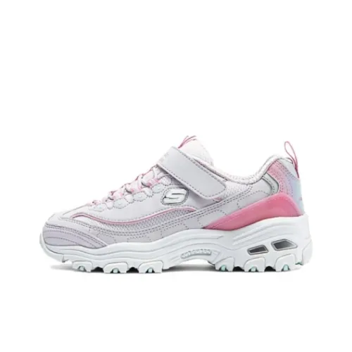 Skechers Kids' Кэжуал Низкий Топ Лаванда/Многоцветный Унисекс