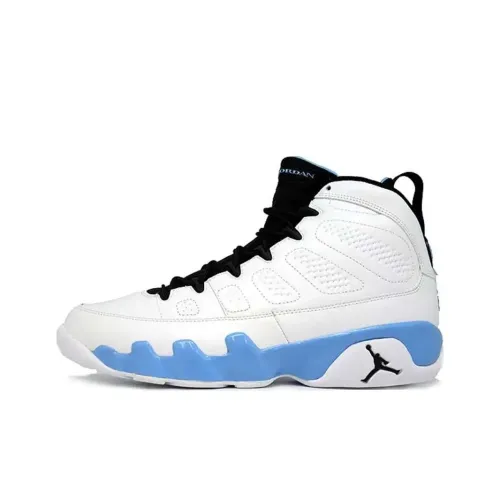 Jordan Air Джордан 9 Термо Карта MID Топ Детские Баскетбольные Кроссовки Белый Подростки