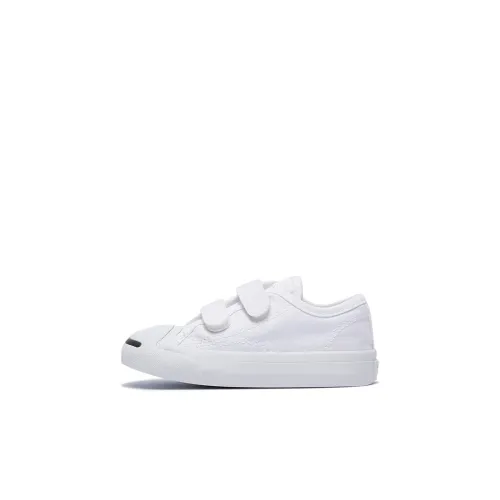 Конверс Jack Purcell Low Топ Детские Скейтбординги Белый Infant And Toddler