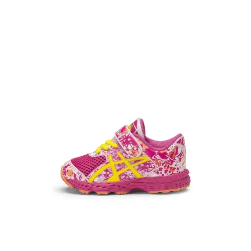Asics Гель Noosa Tri 11 Low Топ Обувь для малышей Розовый желтый Infant And Toddler