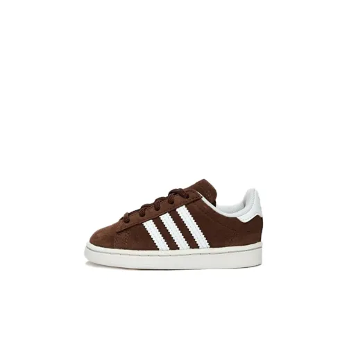 Adidas Originals CAMPUS 00s Low Топ Обувь для малышей Коричневый белый Infant And Toddler