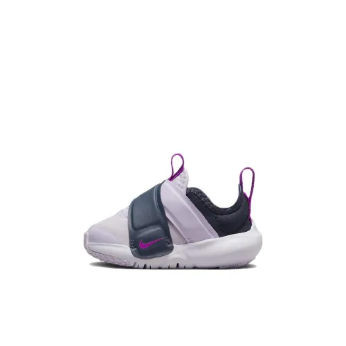 Nike Flex Advance SE Slip-resistant Амортизация Устойчивость к истиранию Низкий топ Обувь для малышей Черный Фиолетовый