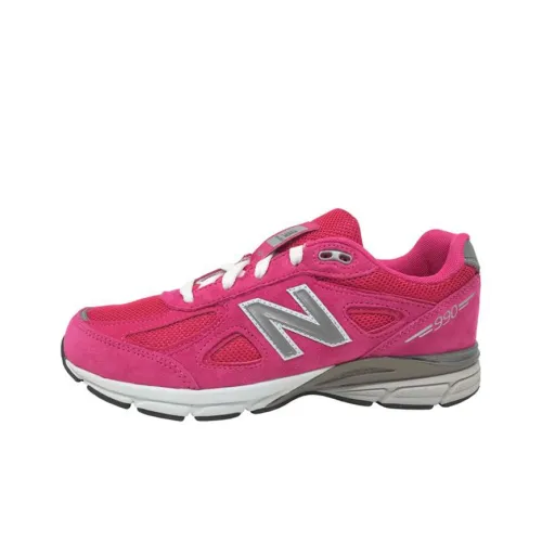 New Balance NB 990 V4 противоскользящие амортизирующие устойчивые к истиранию дышащие низкие кеды для детей Lifestyle Shoes