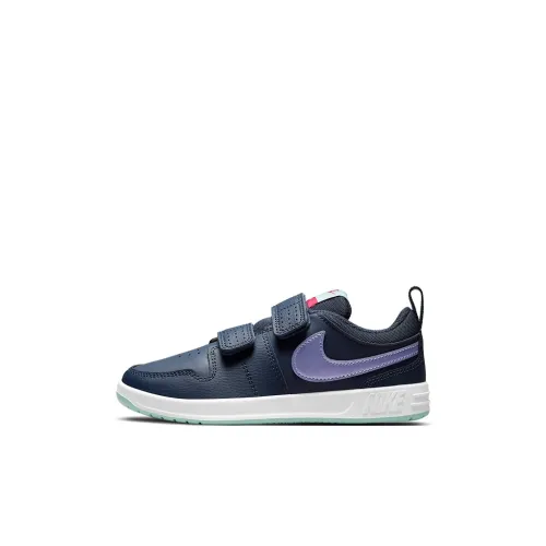 nike Pico 5 Slip Resistant Shock Absorbers Низкий Топ Детские Скейтбординги Темно-синий Children Возраст 3-7 лет