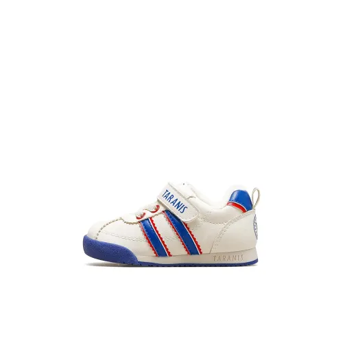 TARANIS Износостойкие Низкие Топ Обувь для малышей Белый Синий Infant и Toddler
